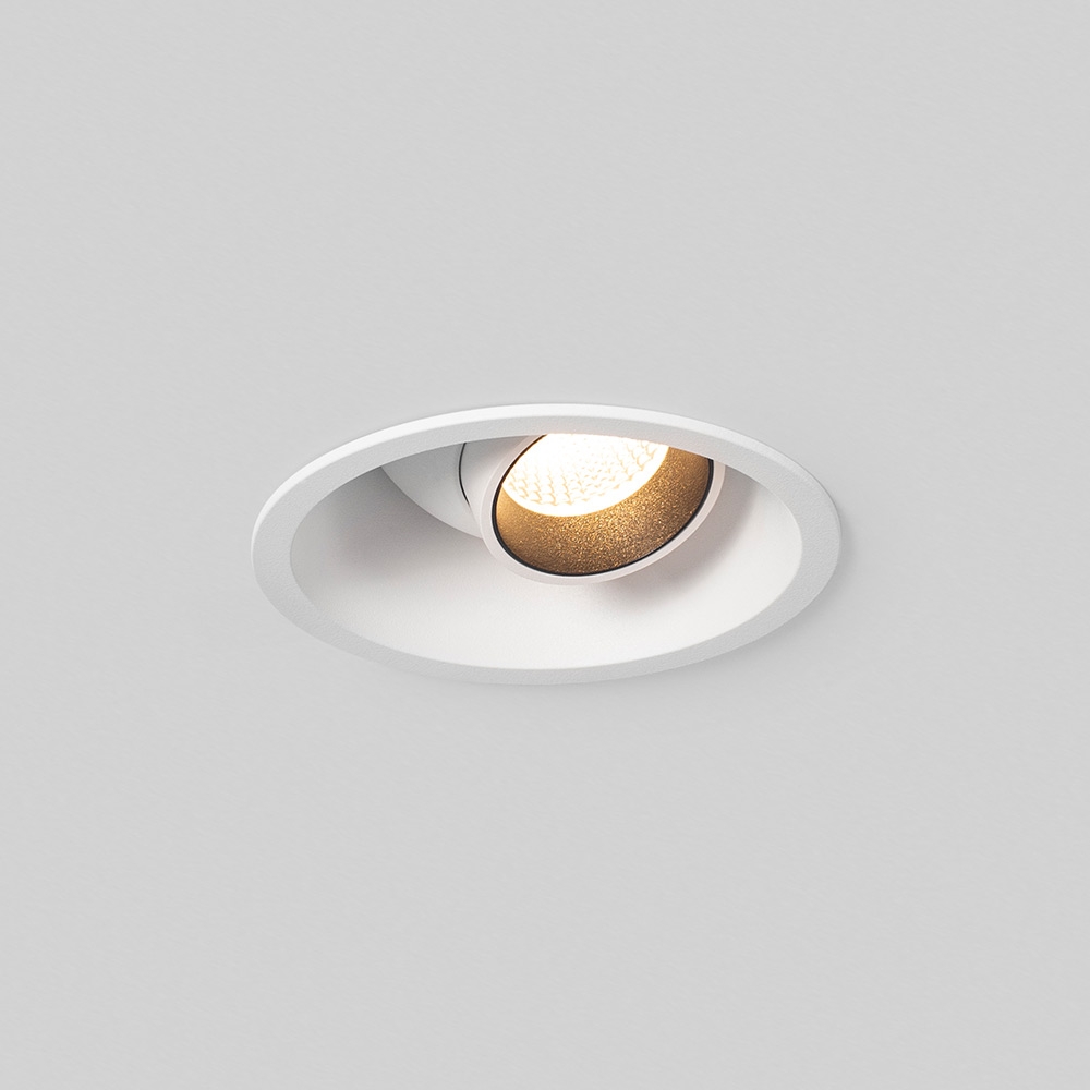 12W Round Adjustable Trim LED Downlight