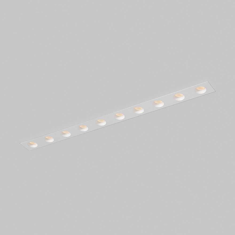 21W 10heads 2 Steps Trimless LED Linear Downlight