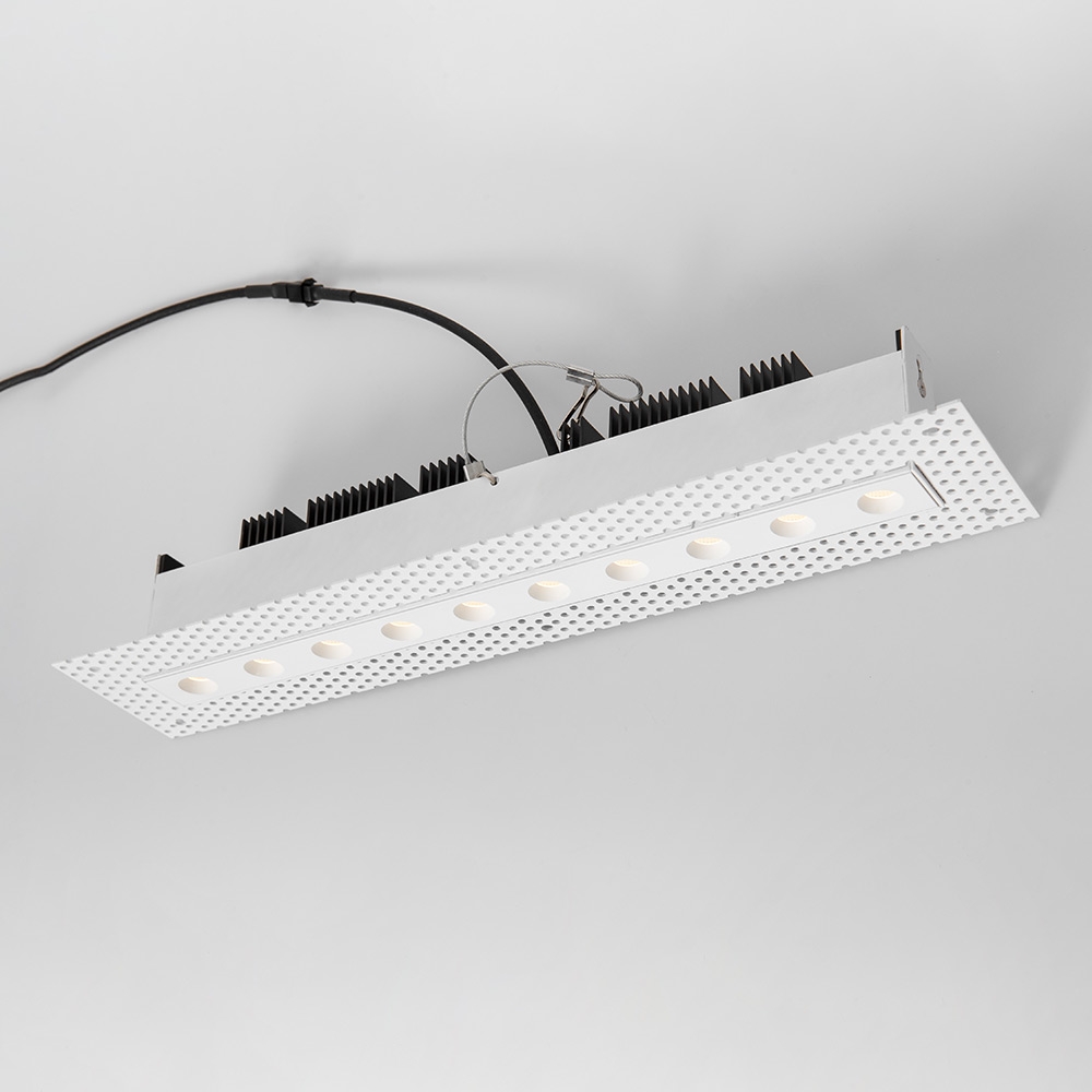 21W 10heads 2 Steps Trimless LED Linear Downlight