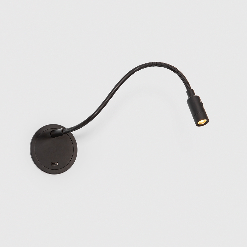 Recessed Goose Neck USB 90