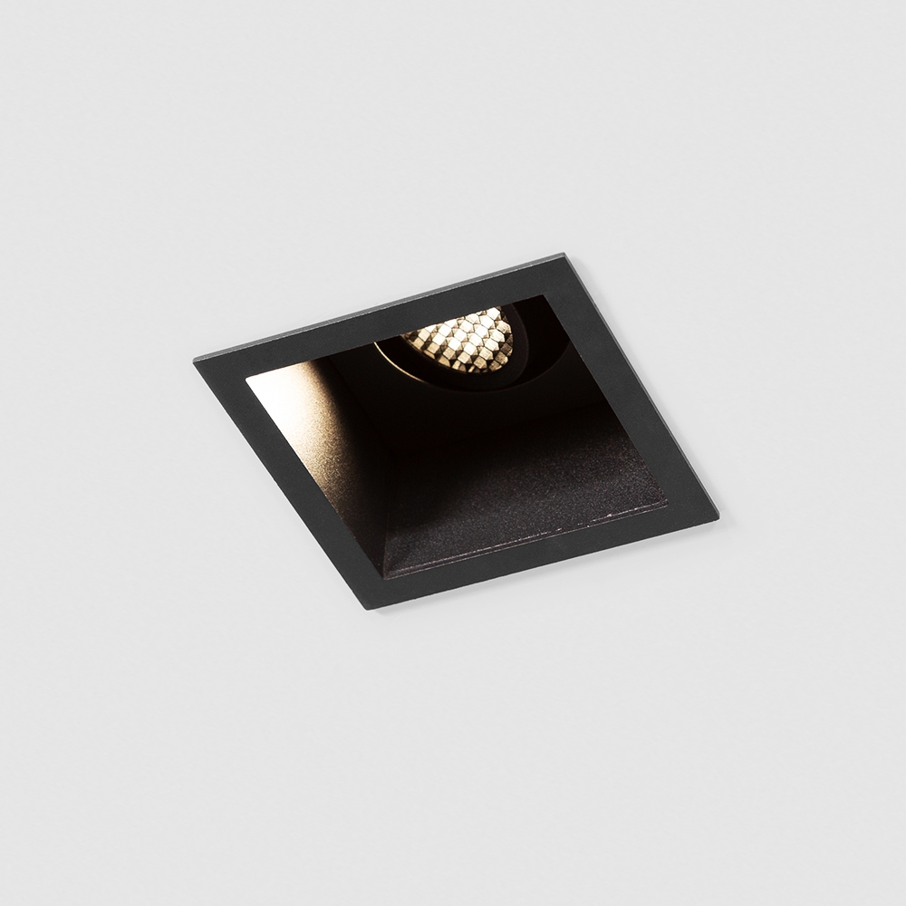 8W Deep Design Square Tiltable Cave LED Downlight