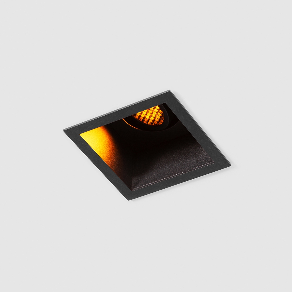 8W Deep Design Square Tiltable Cave LED Downlight