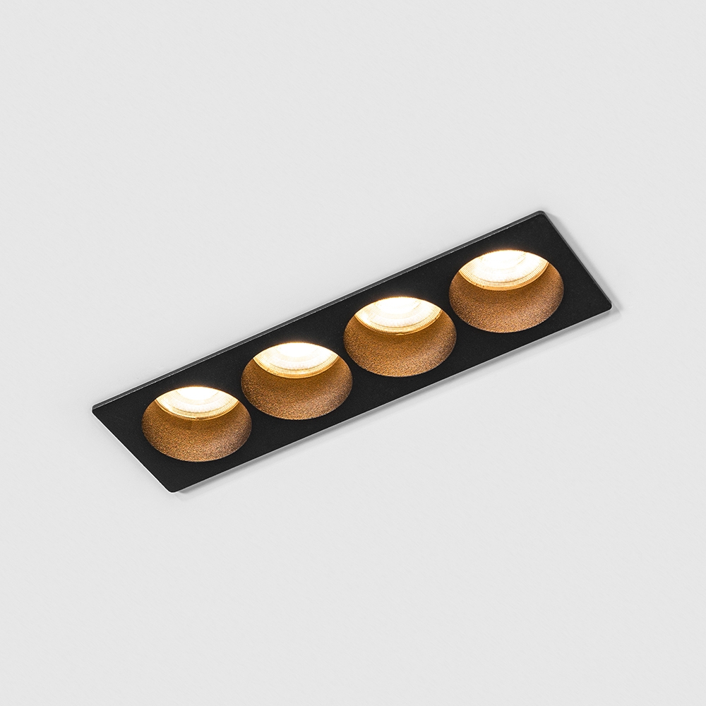 10W 4 Spots Trim Recessed Downlight
