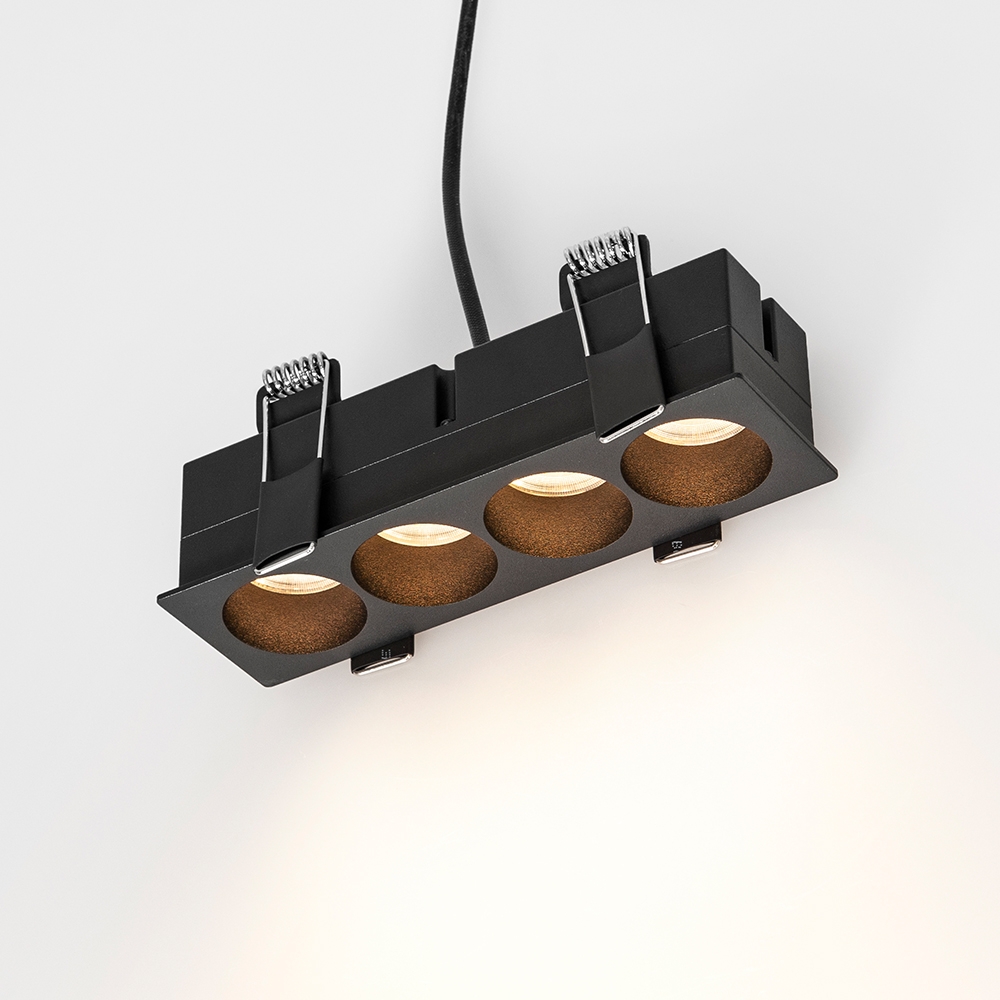 10W 4 Spots Trim Recessed Downlight