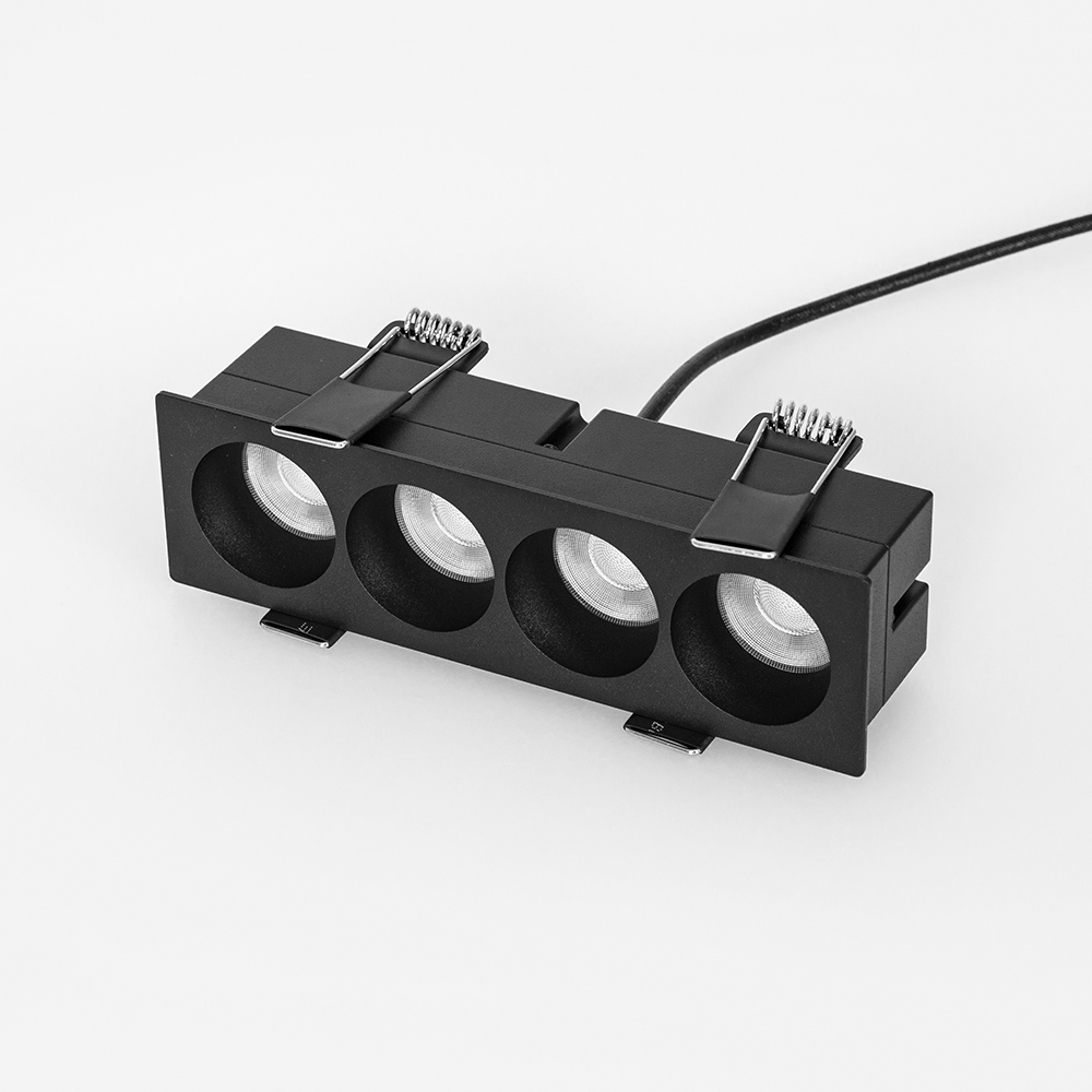 10W 4 Spots Trim Recessed Downlight