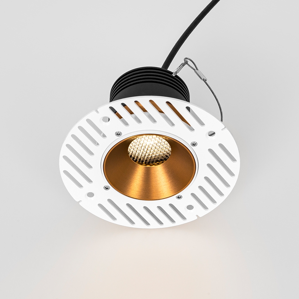 15W Trimless Round Fixed Recessed Downlight