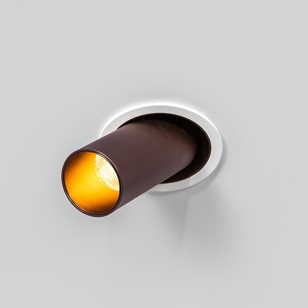 8W Round Adjustable Trimless LED Downlight
