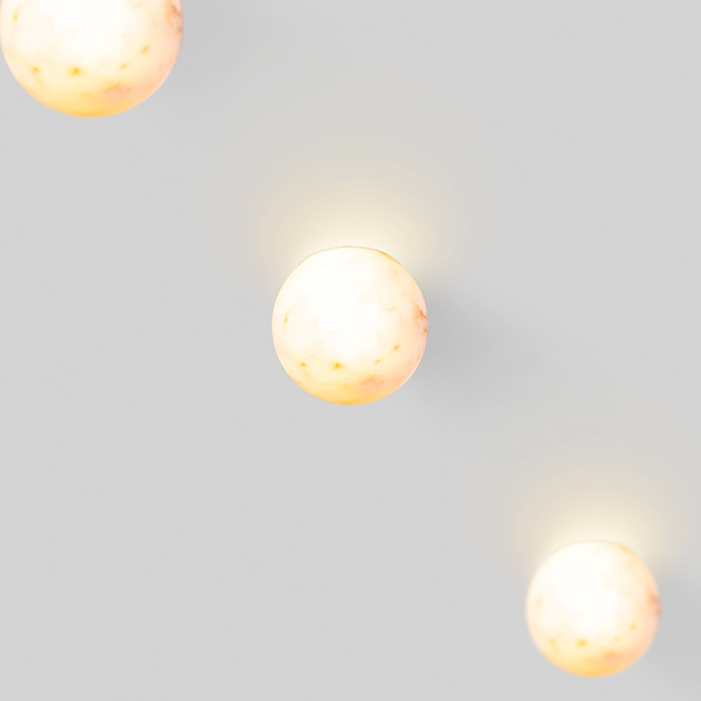 G9 Trimless Ceiling Recessed Light With Alabaster Ball